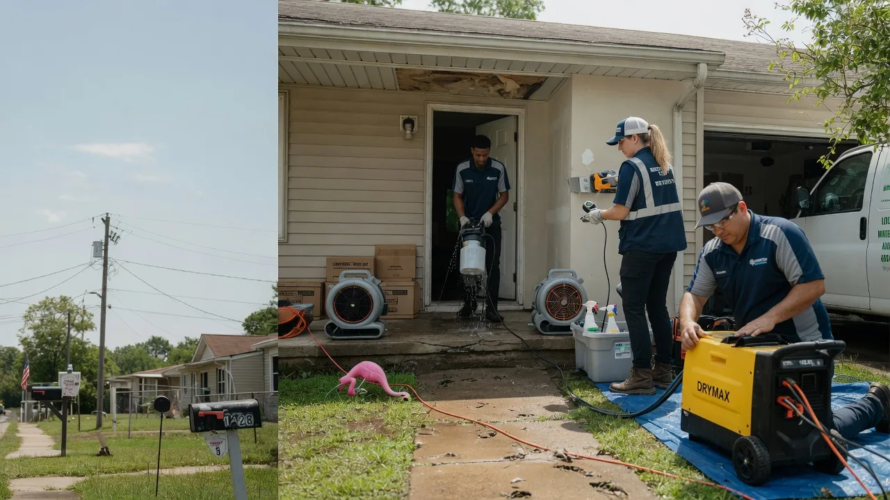 Storm Damage Water Removal in Fillmore, MO near me
